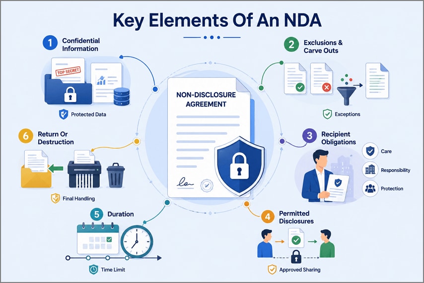 important nda document elements