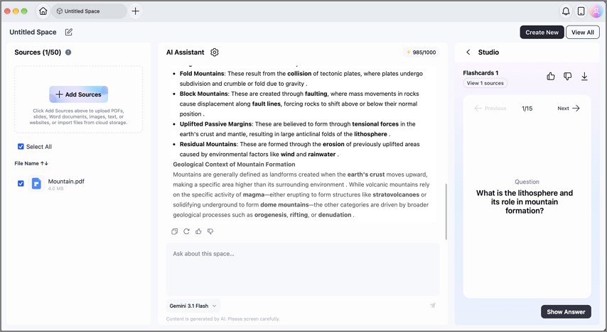 Make flashcards with PDFelement