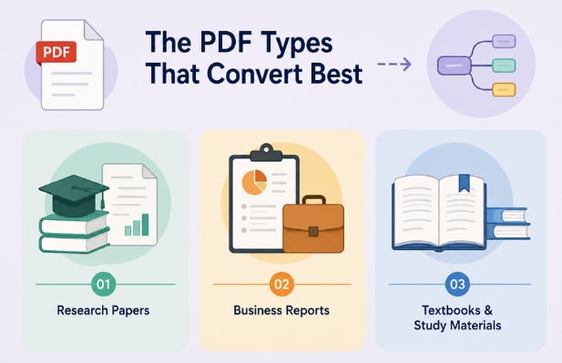 pdf types that convert in mindmap