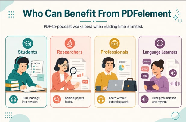 who get the benefit from pdfelement