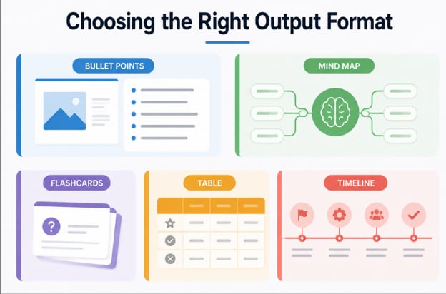 powerpoint output formats