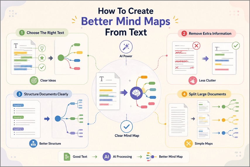 tips for improving text based maps