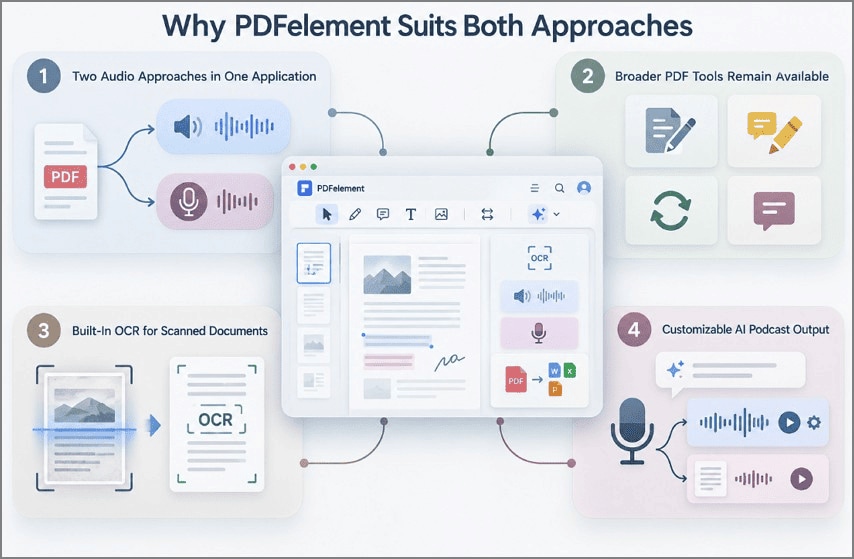 reasons pdfelement suits both approaches