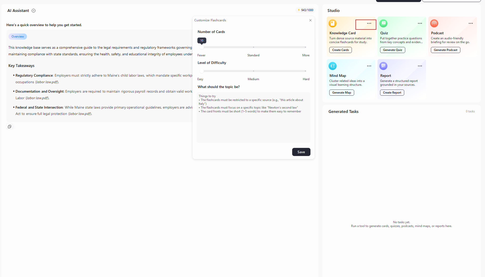 generate flashcards in pdfelement