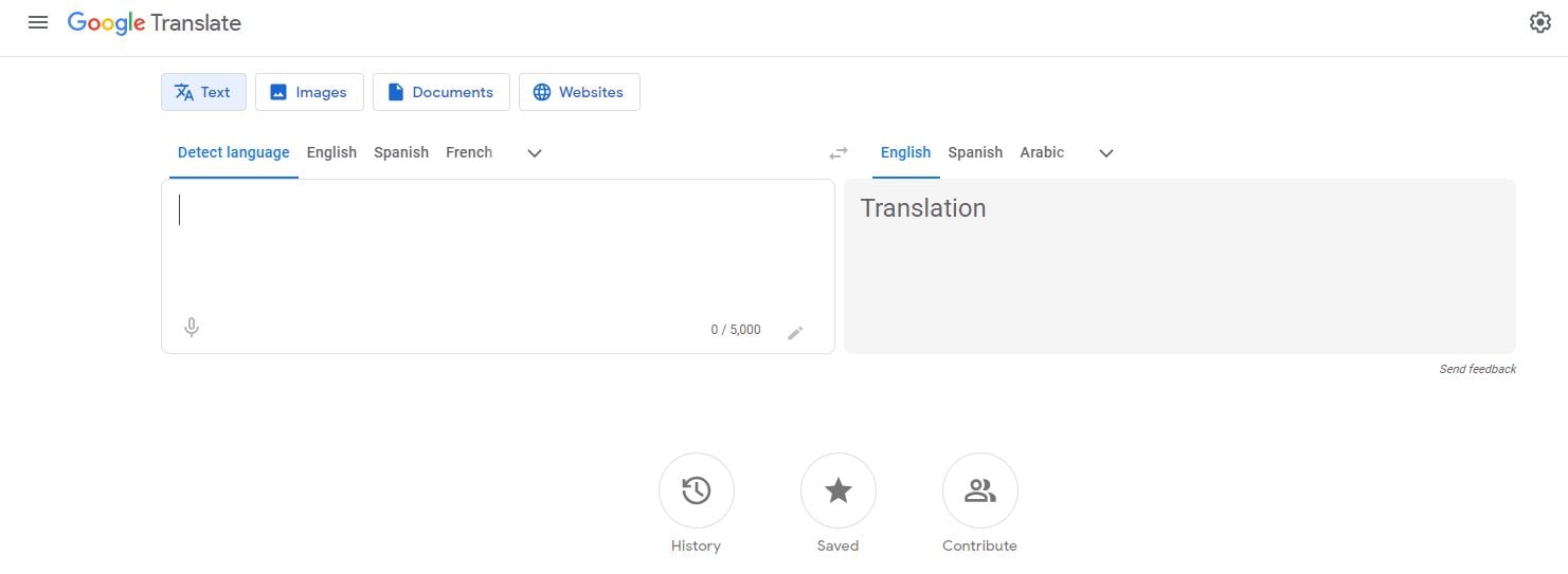 google translate pdf outil