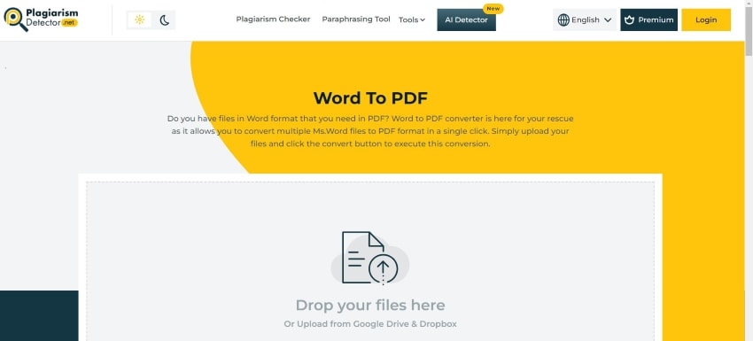 plagiarism detector word to pdf tool