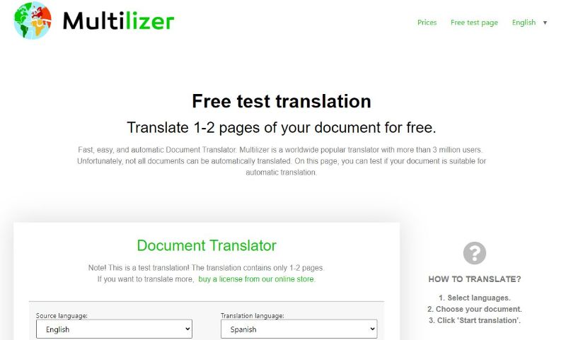multilizer ai translator