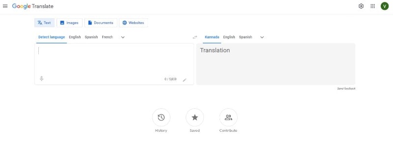 google translate kannada