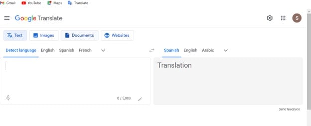 google translate to translate chinese
