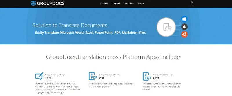 acceso pdf traducción groupdocs