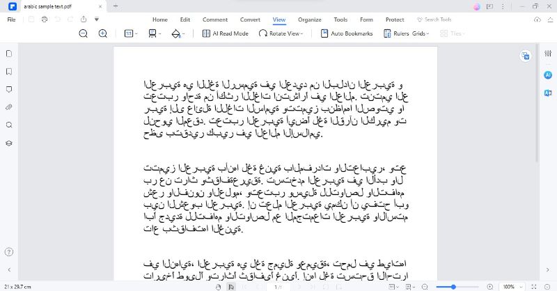 open arabic pdf