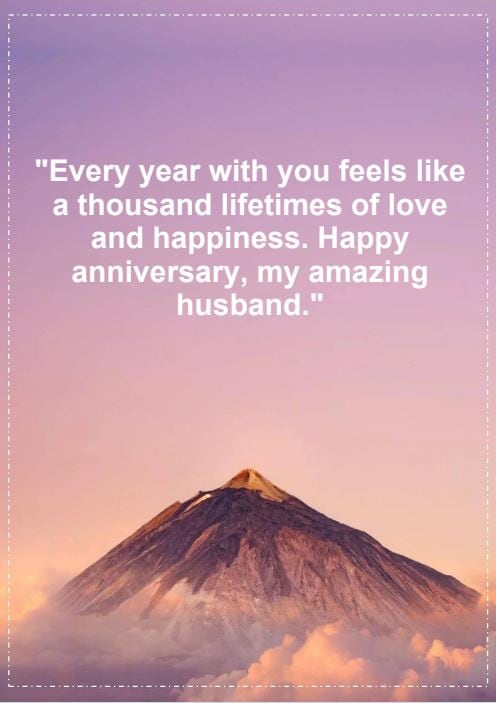 quote on anniversary to husband card