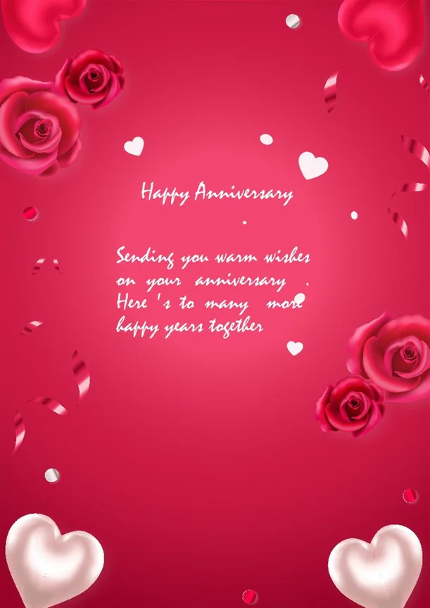 exciting best wishing for anniversary