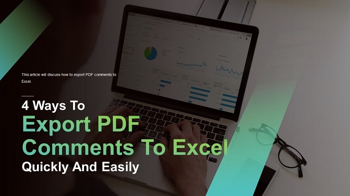 export pdf comments to excel