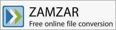 convertire i file online con zamzar