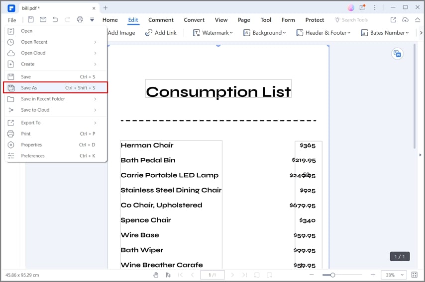 Speichern Sie Ihre PDF-Datei