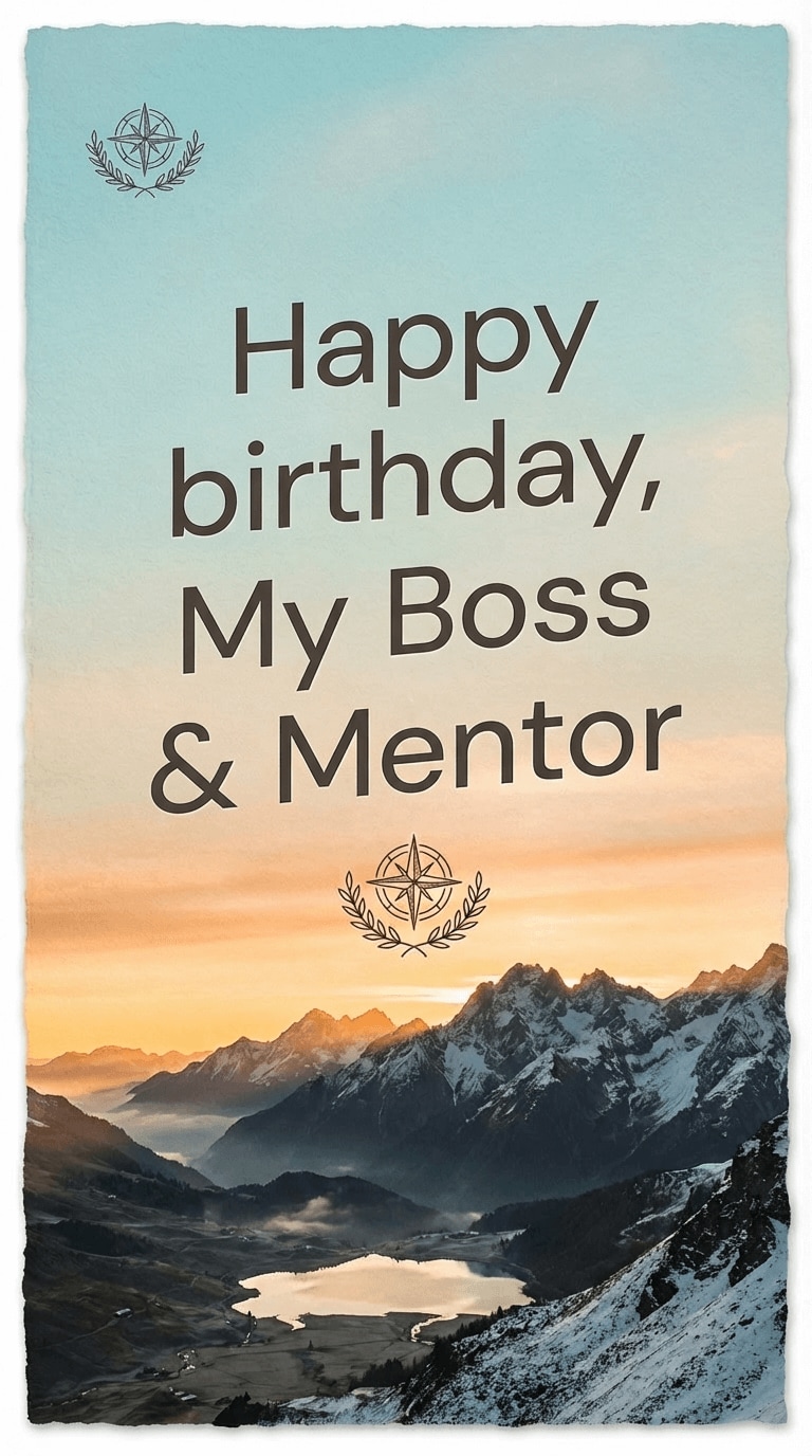 birthday quotes for boss