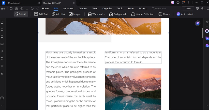 add links text images pdf files