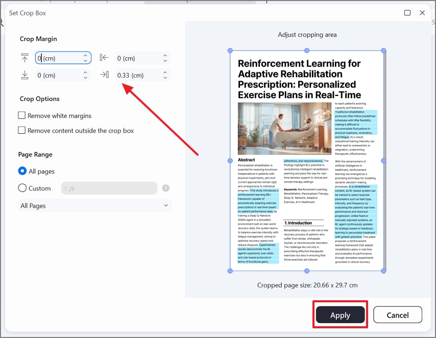 choose manual aspect ratio