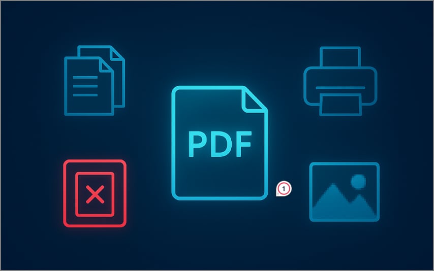 troubleshooting issues pdf resize