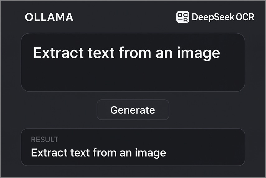 use deepseek ocr with ollama