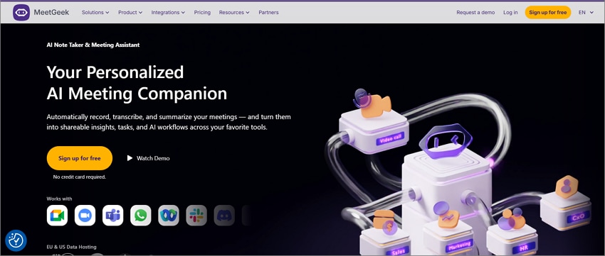 meet geek ai note taker