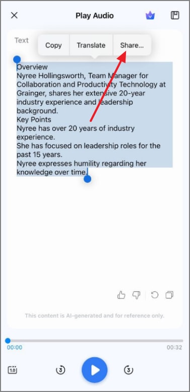 review and share notes