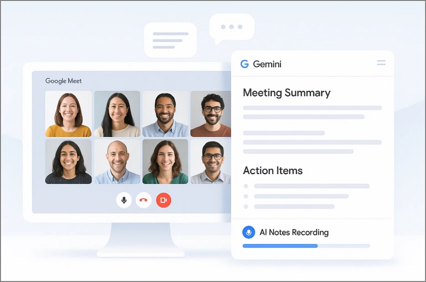 meaning of google meet ai notes