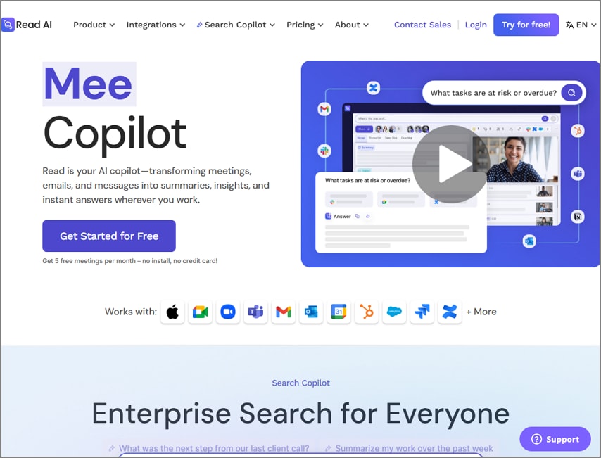 read ai Tomador de notas de reuniones por Zoom