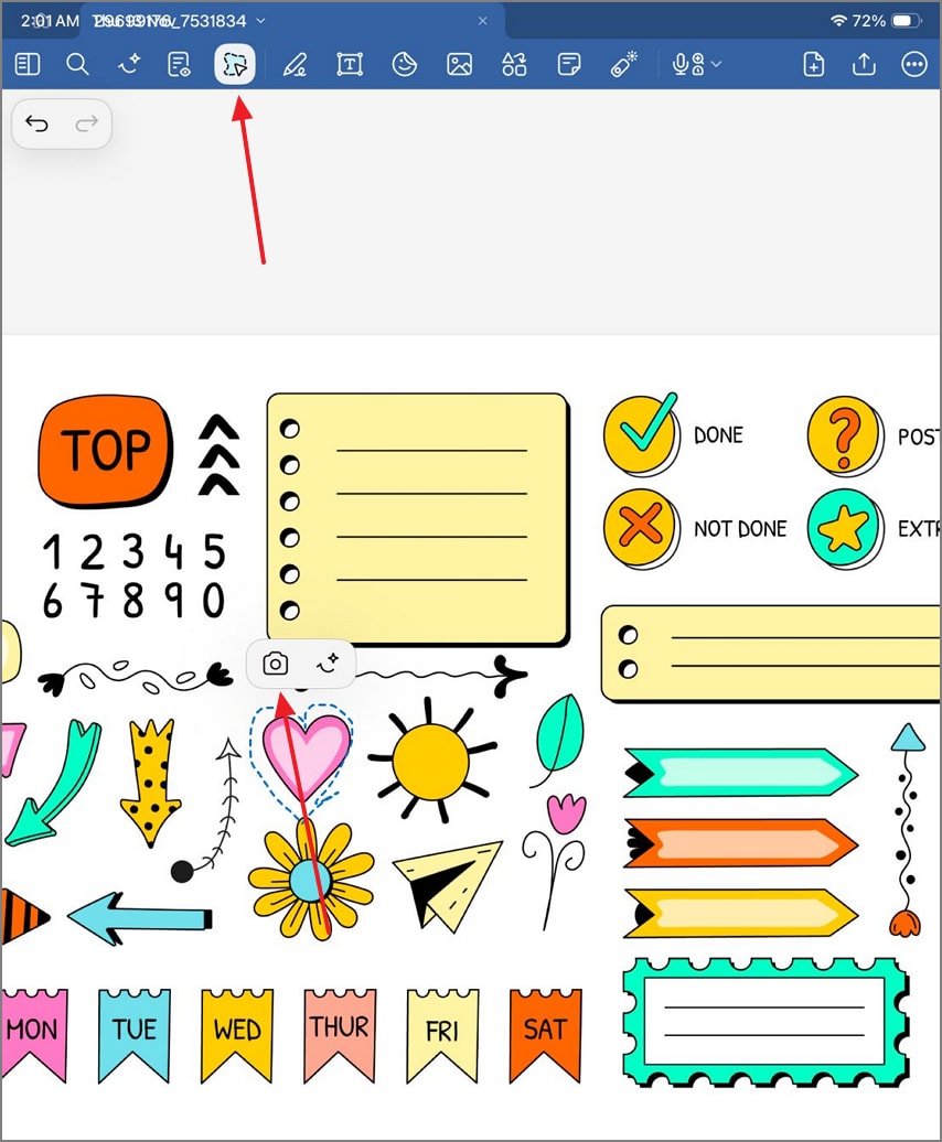 make multiple lasso cutouts