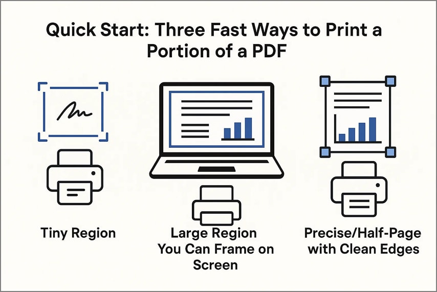 three fast printing ways