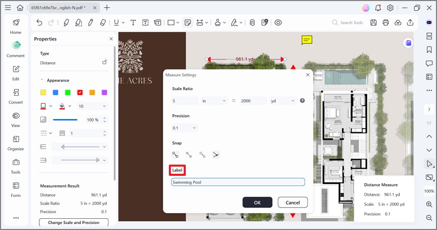 name each measurement