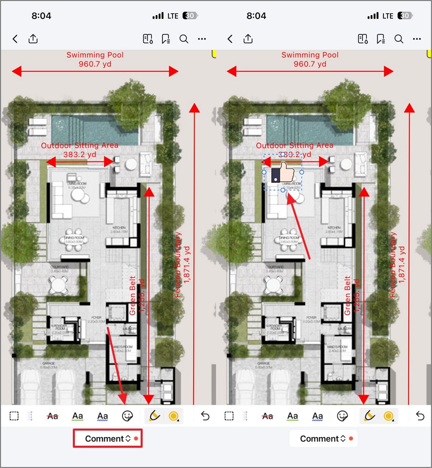 verify measurements through notes