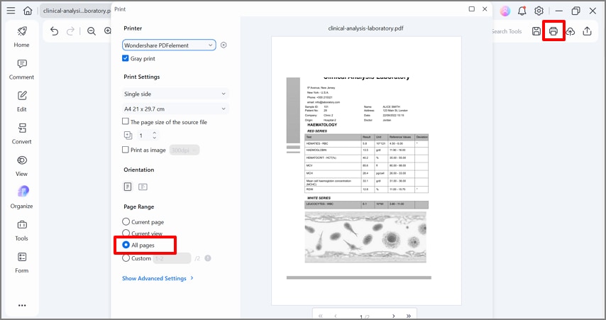 save the margined file