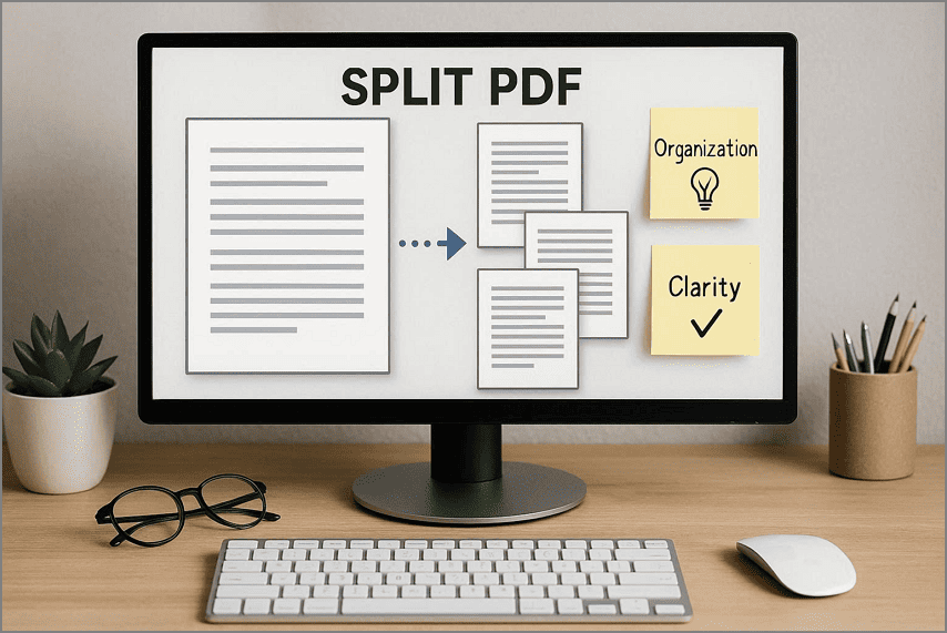 importance of splitting pdf pages