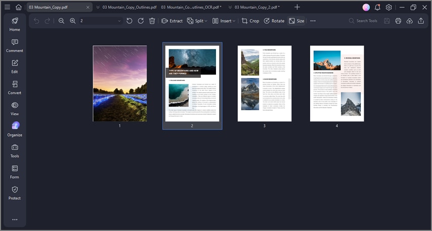 assemble and organize pdf