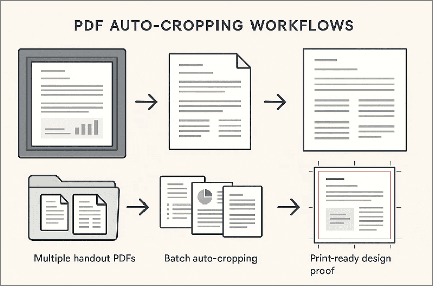 auto crop pdf layout recipes