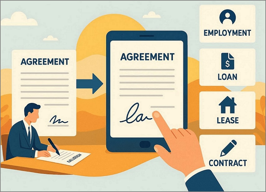 common types of agreements