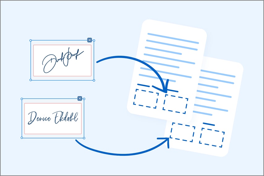 create signable pdf someone else