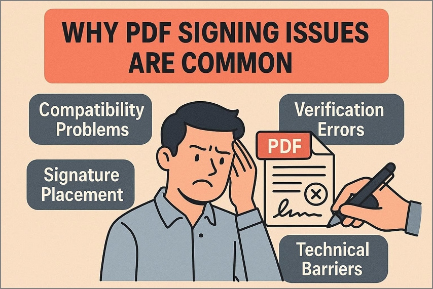 reasons why pdf signing issues are common