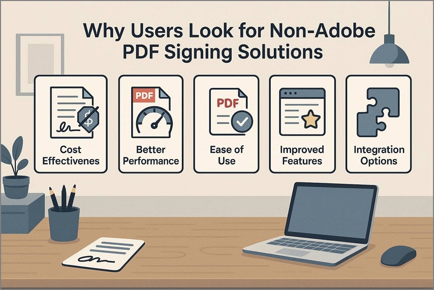 why users look for non-adobe solutions