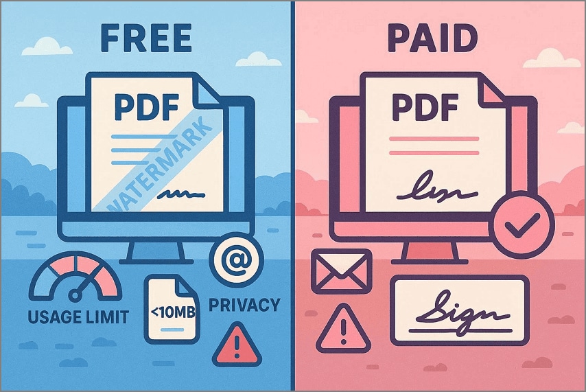 free vs paid solutions