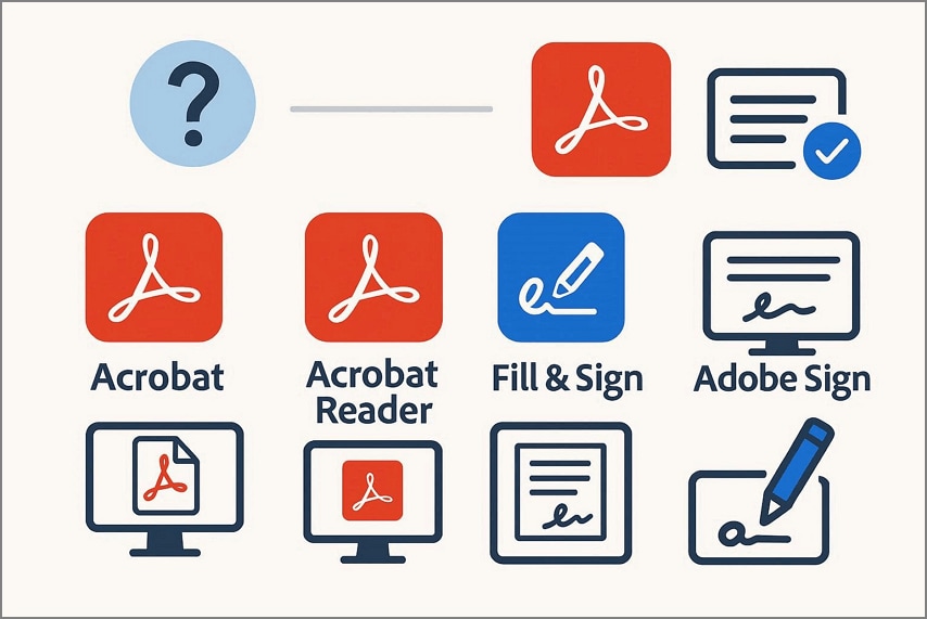 how tools differ from adobe sign