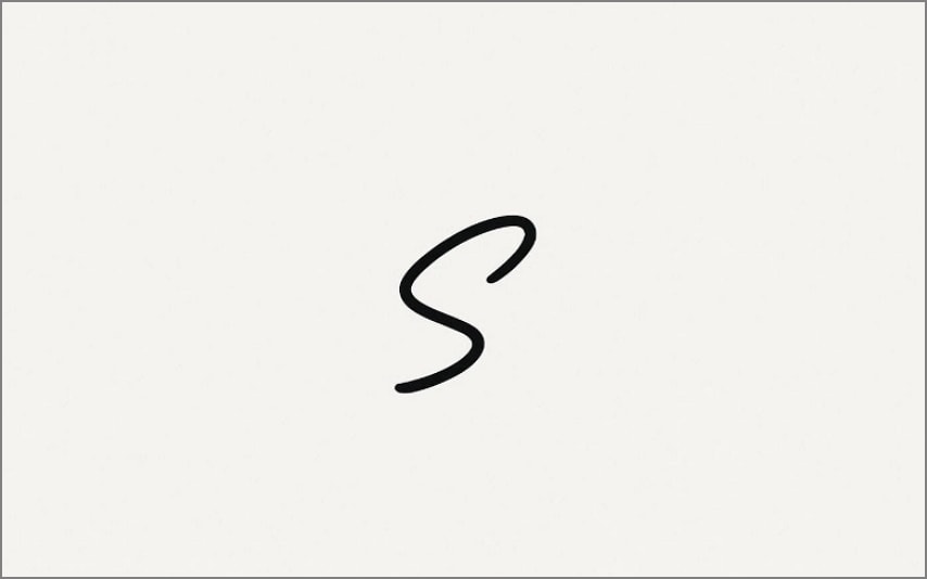 generate minimalist signature dor pdf