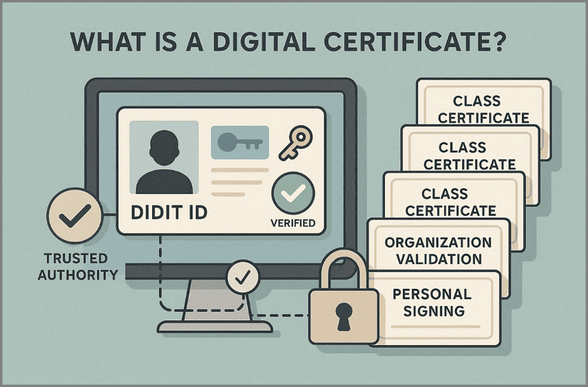 common digital certificate types