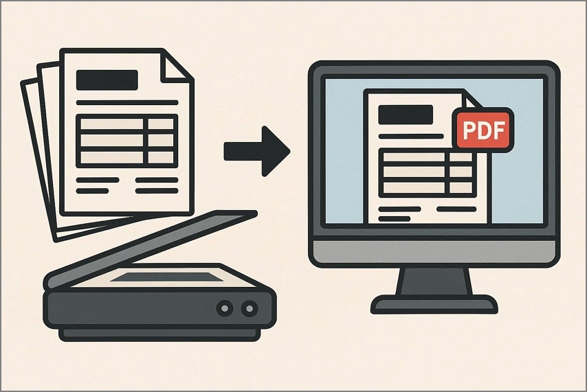 import or scan invoice