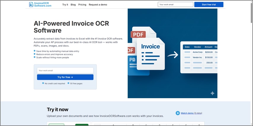 invoice ocr software for billing
