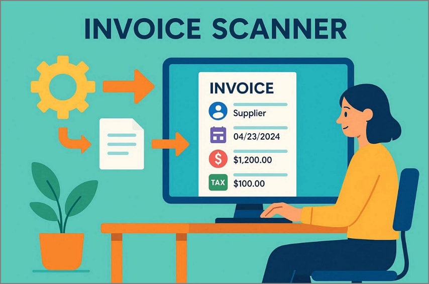 define invoice scanner software