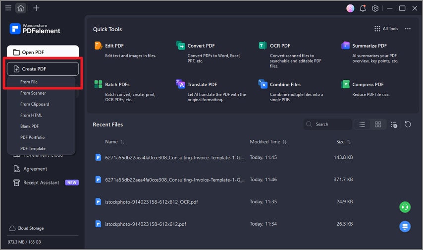 import image to pdfelement