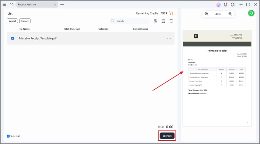 extract information ai pdfelement